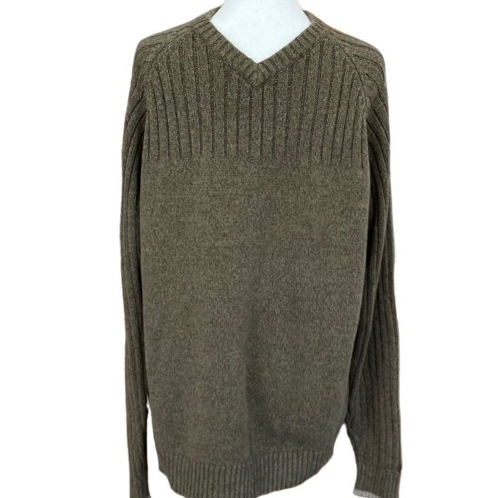 Columbia Men’s Commando Sweater V
Neck Cotton Green Pullover size L - Picture 1 of 6